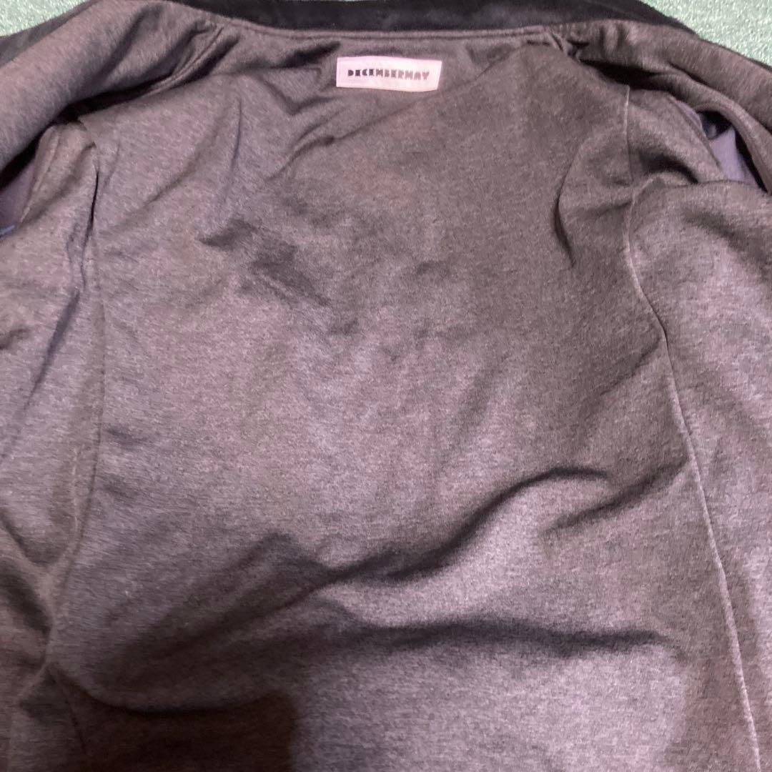 DECEMBERMAY メンズ ダブルレイアーブルゾンサイズ　XL