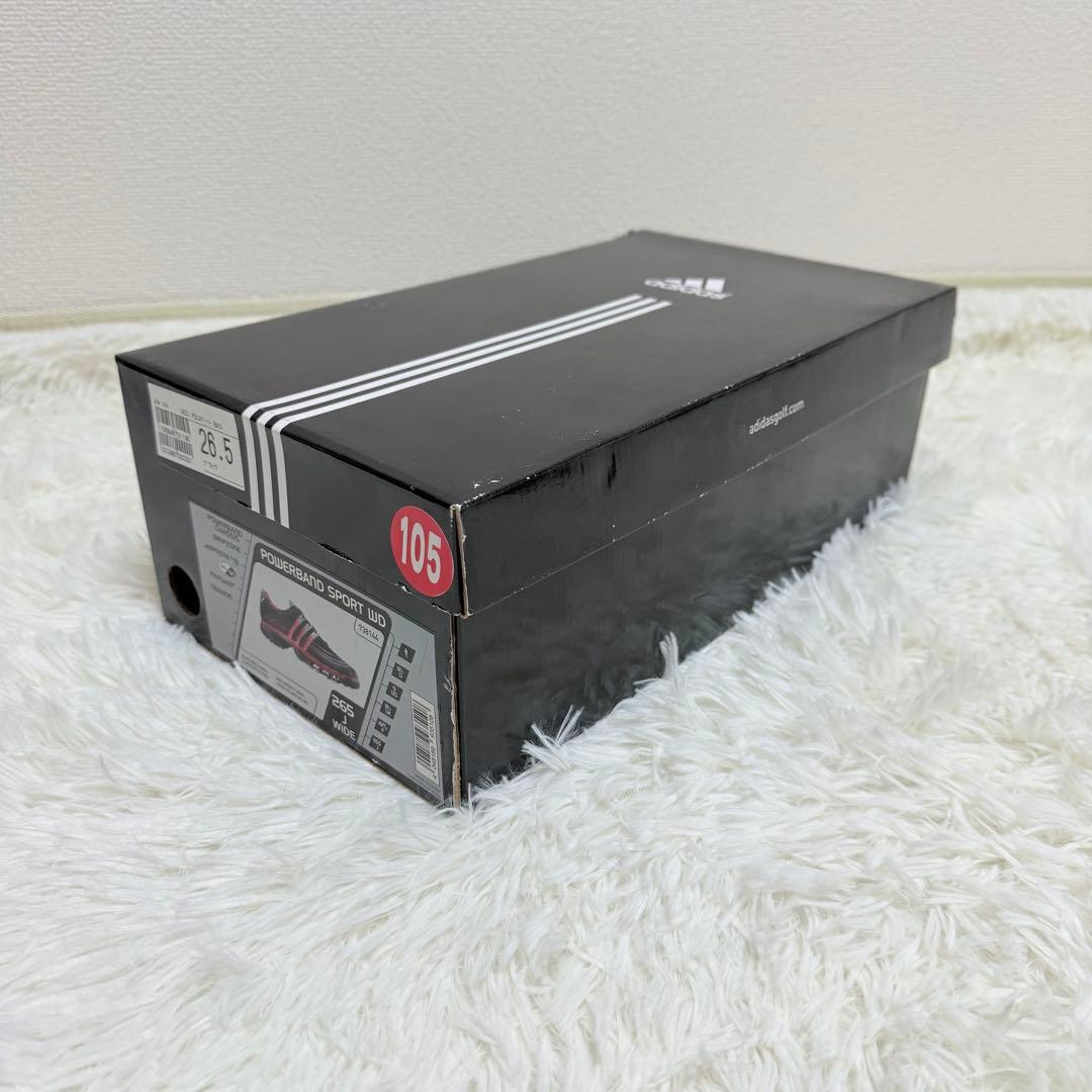 【新品・タグ】アディダス ゴルフ スニーカー ゴルフシューズ 付属品有り