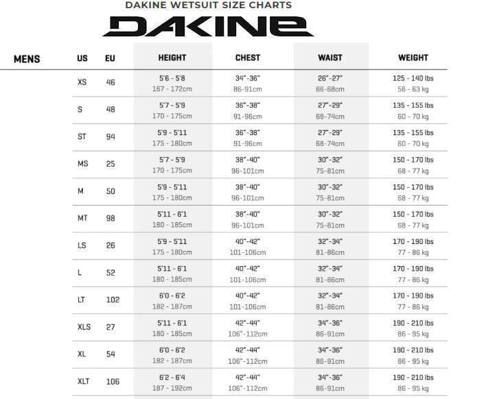 サイズMT ダカイン QUANTUM ウェットスーツ　3/2mm 　フルスーツ