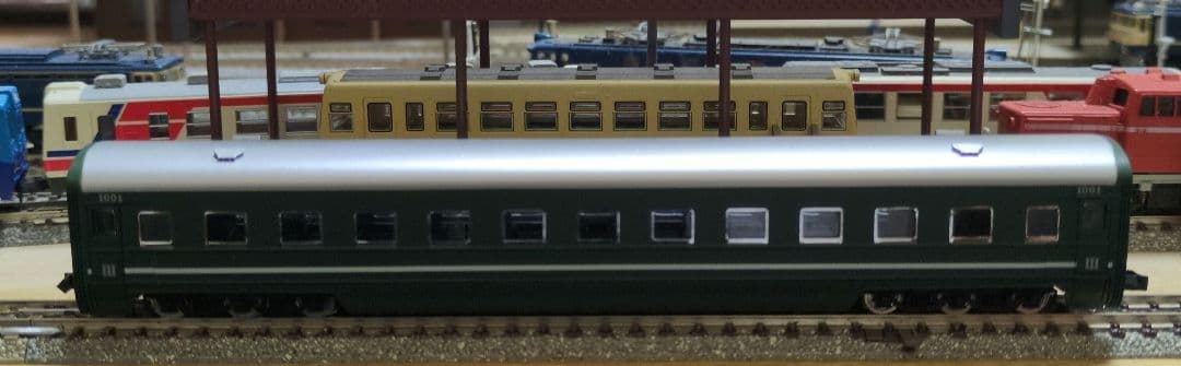 鉄道模型 満州鉄道 パシナ979 あじあ号　　　永久保存版 7両