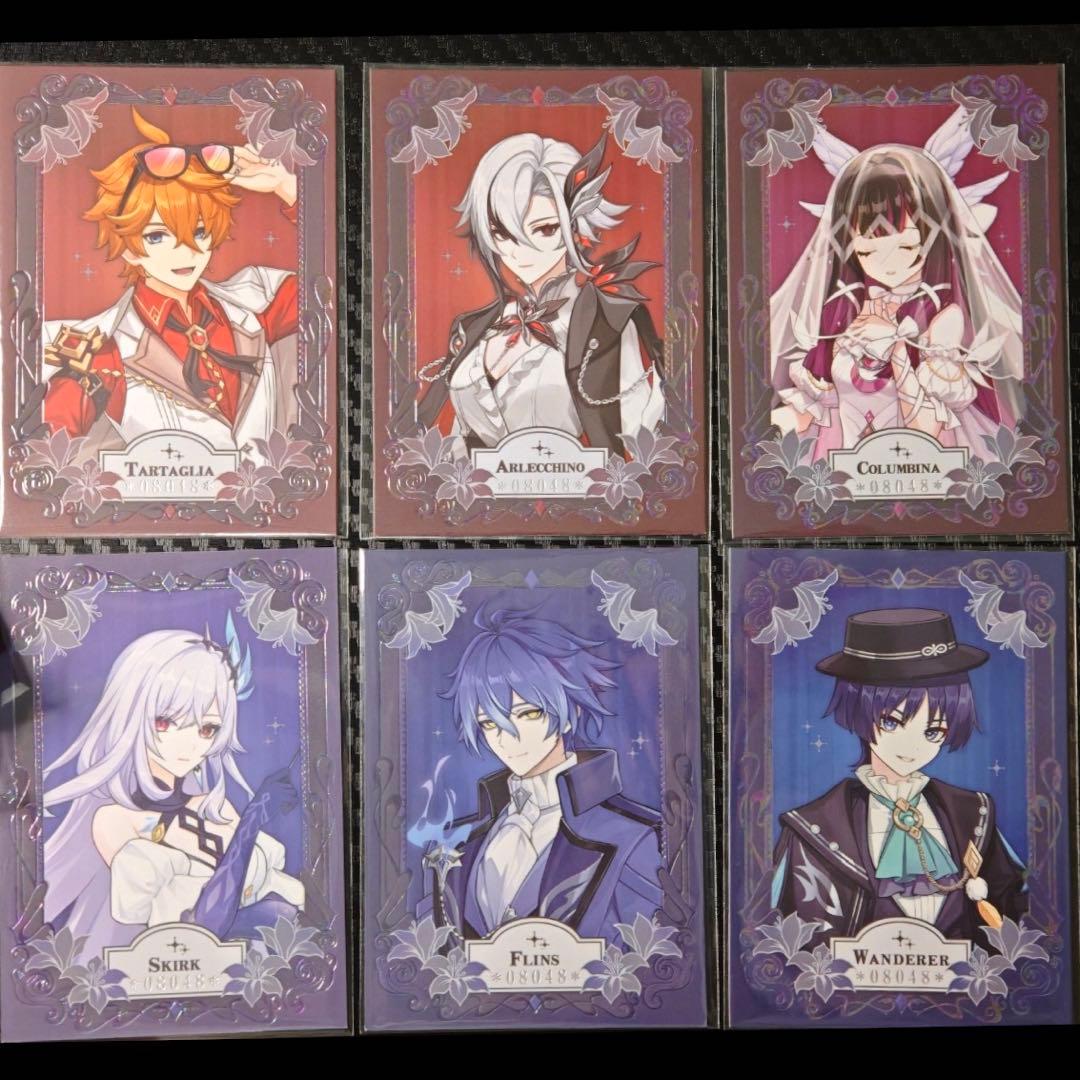 原神　2026 FES　中国上海　会場限定　特典 アクリルプレート カード②