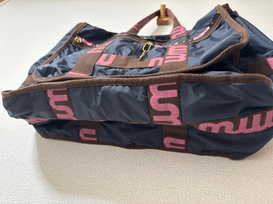 【完売品】ドリカムwmmw soft bag トート バッグ★チャーム付き