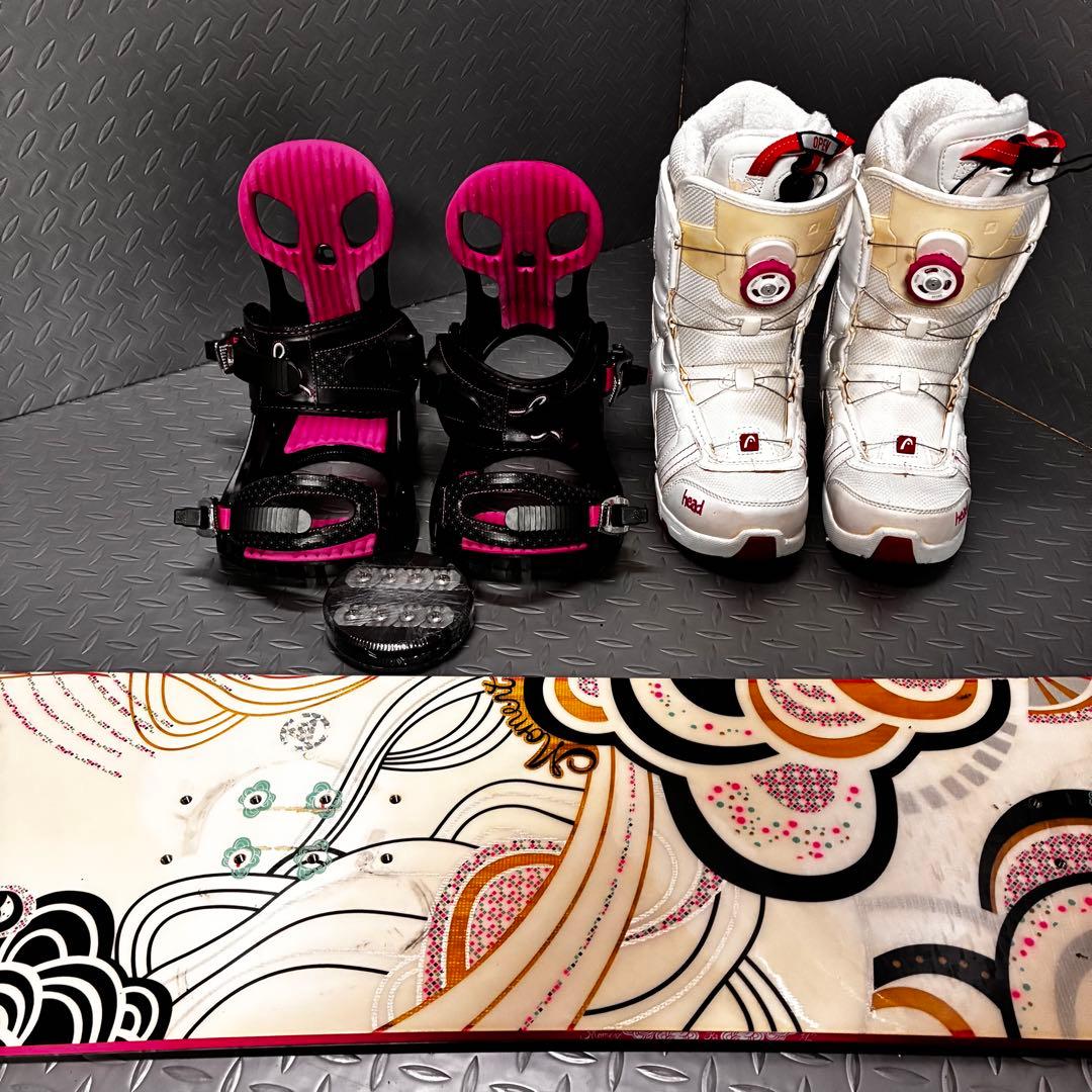 【レディース】K2 Moment 142cm BOAブーツ付き 3点セット！