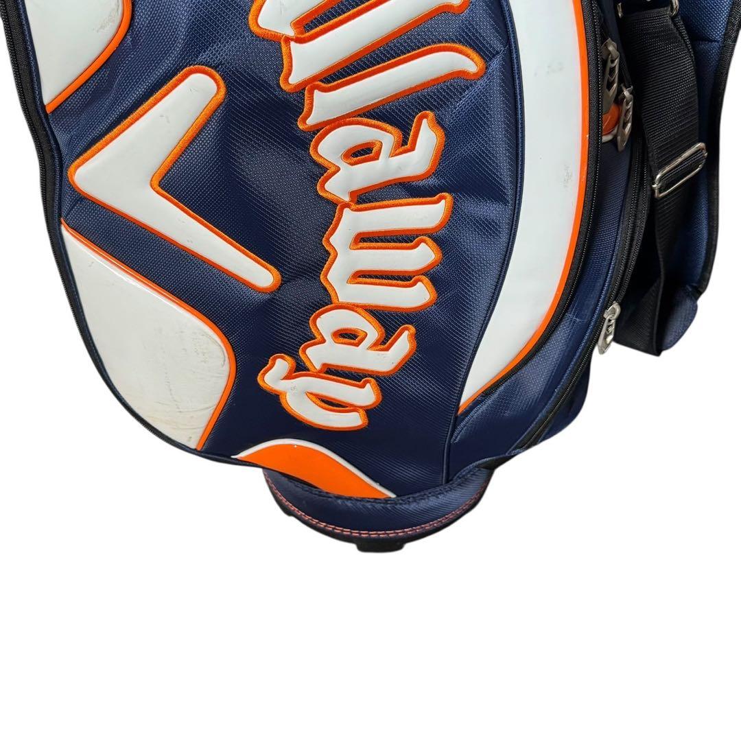 Callaway キャロウェイ キャディバッグ ネイビー×オレンジ