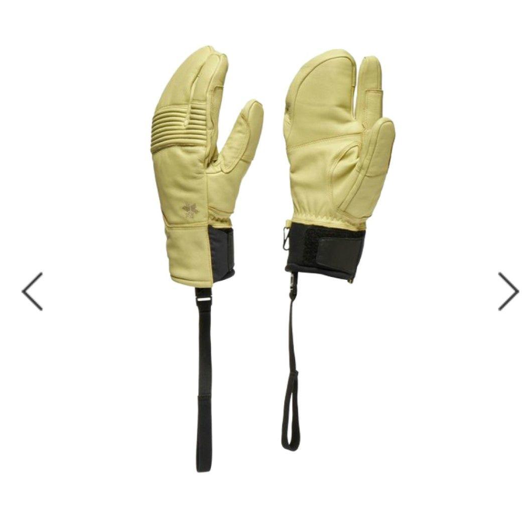 d新品タグ付 25/26 GOLDWIN Leather 3-fingerグラブ