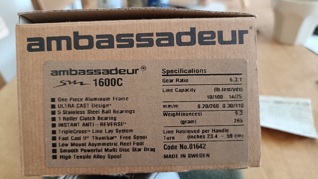 アブガルシア　AbuGarcia　SM1600C レア　 付属品有り