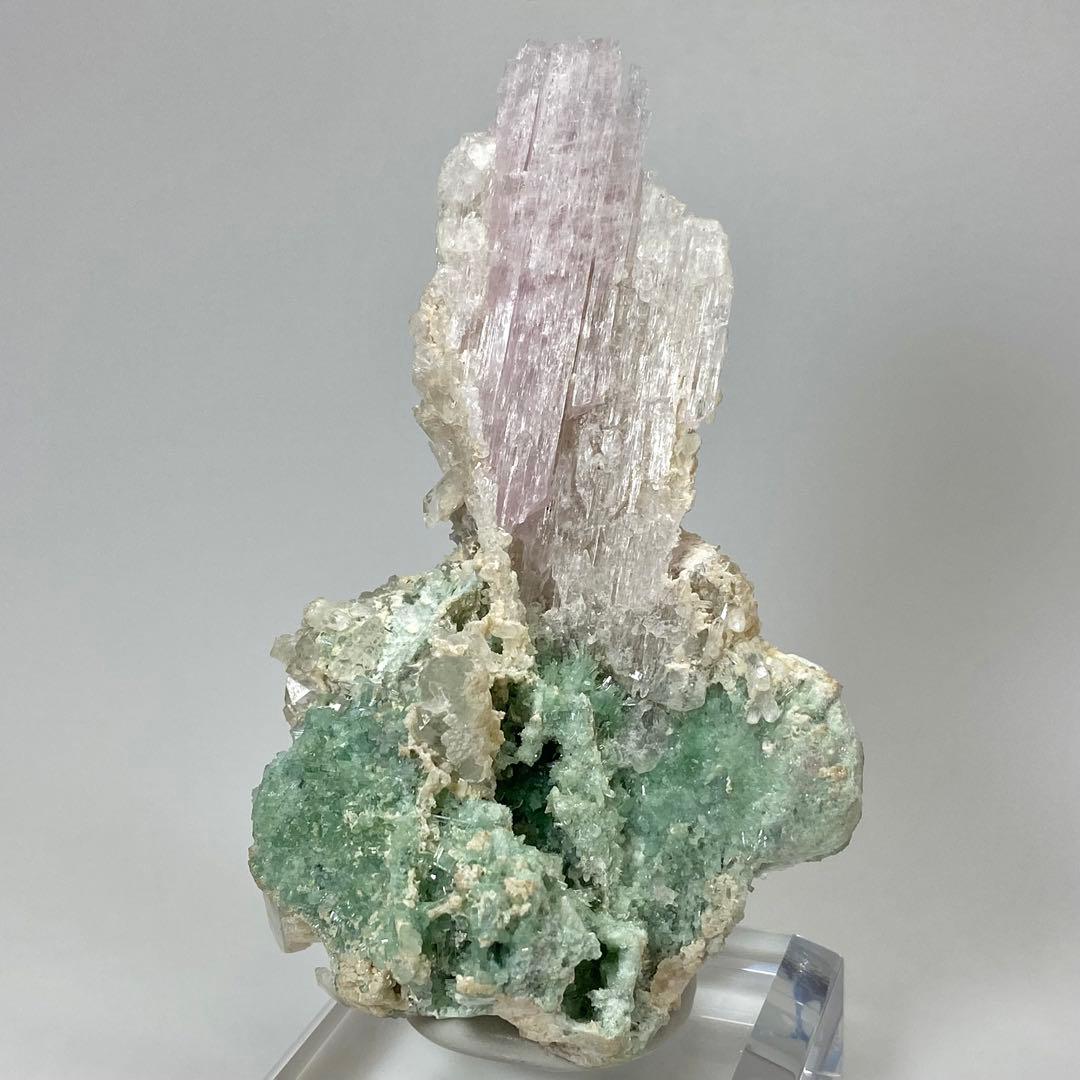 クンツァイト　クォーツ　ブルーアラゴナイト　鉱物標本　原石　天然石　ストーン