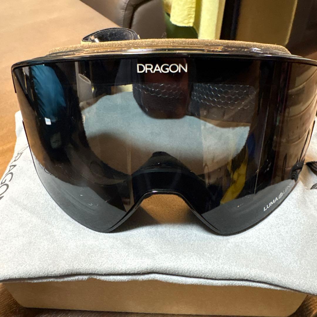DRAGON LUMA ゴーグル ブラック迷彩　スモークレンズ