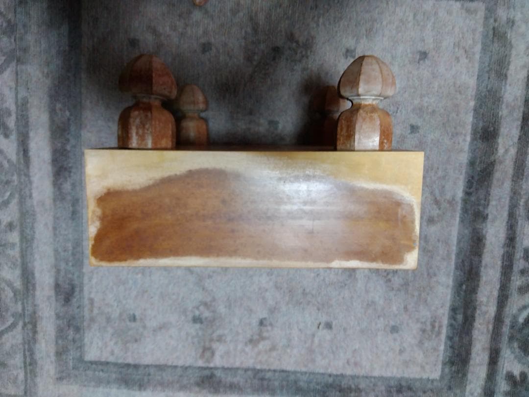 木製囲碁盤セット 黒茶碁石付き