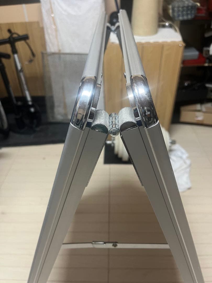 A型看板 アルミ製 グレー　A2サイズ　2個セット