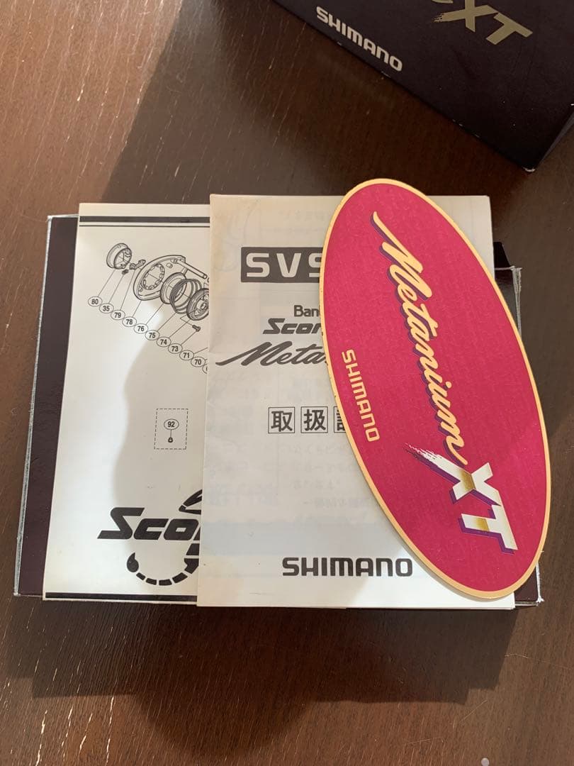 シマノ バンタム スコーピオン メタニウム XT 赤メタ 美品