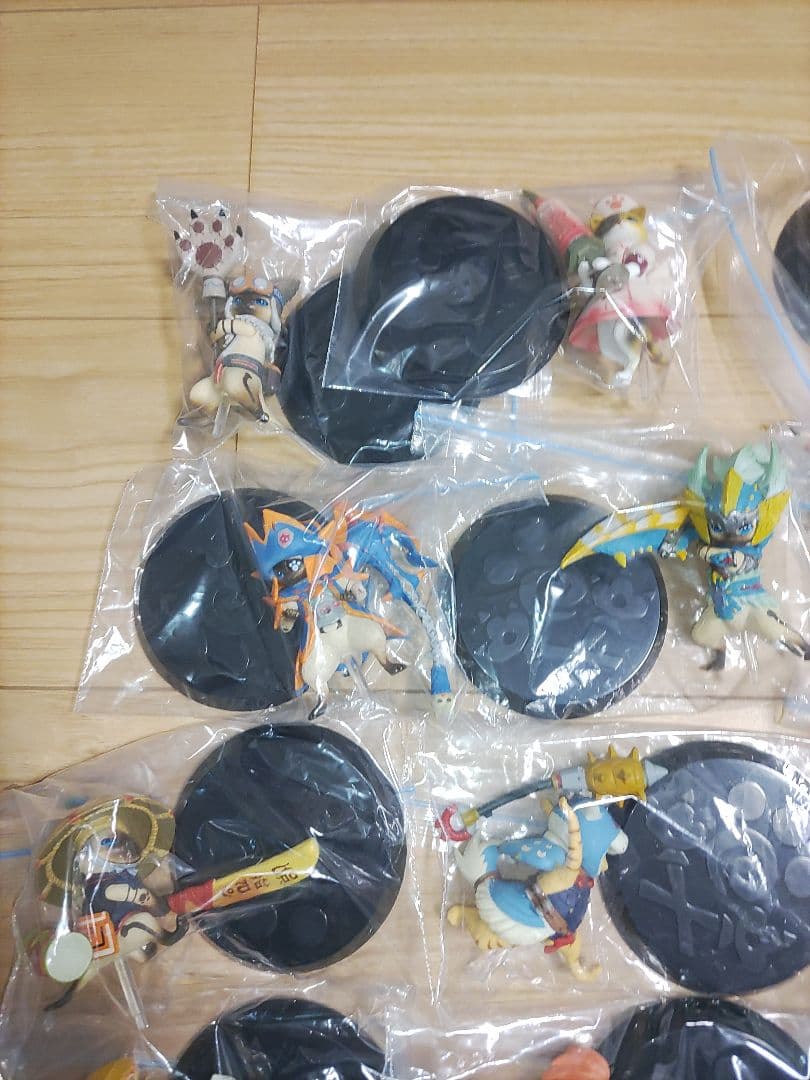 モンハン　アイルー　スタンダードフィギュア　15点セット