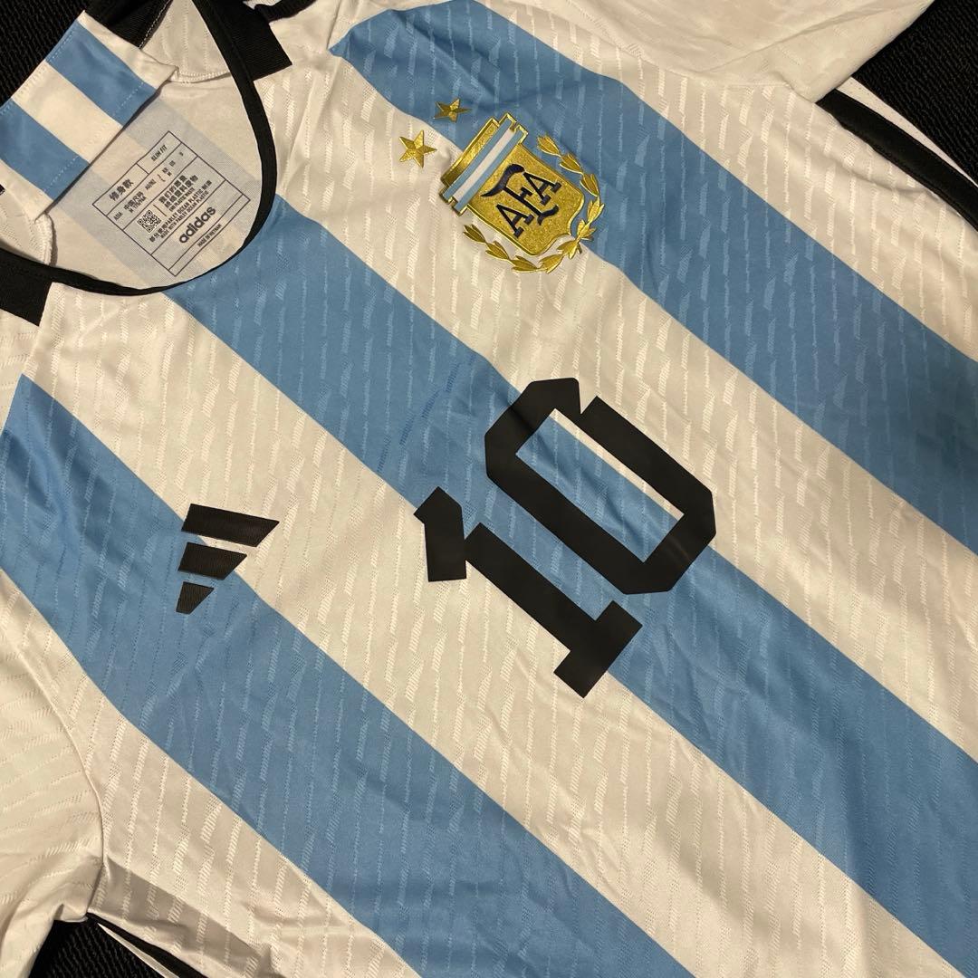 正規品　メッシ　2022カタールW杯　アルゼンチン　オーセンティックユニフォーム