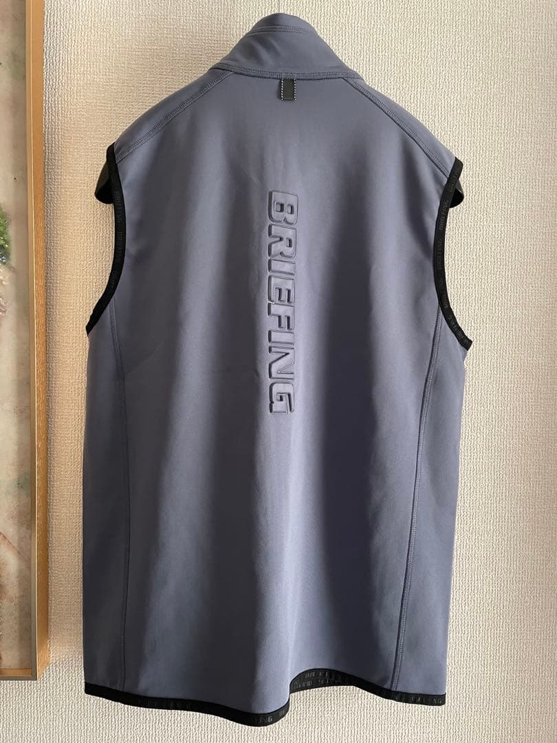 BRIEFING MS 3D LOGO VEST グレー M 新品