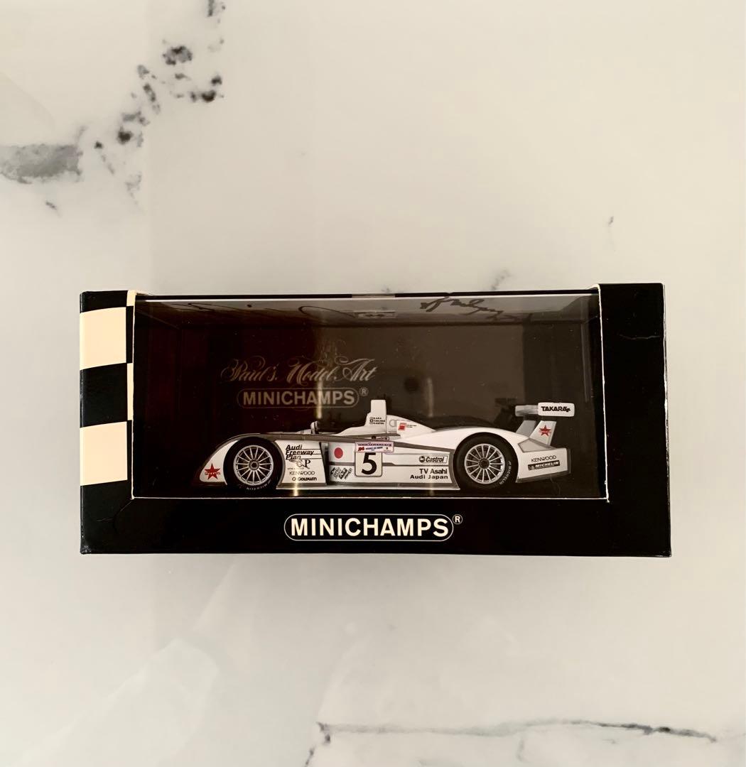 MINICHAMPS Audi R8 サイン入り