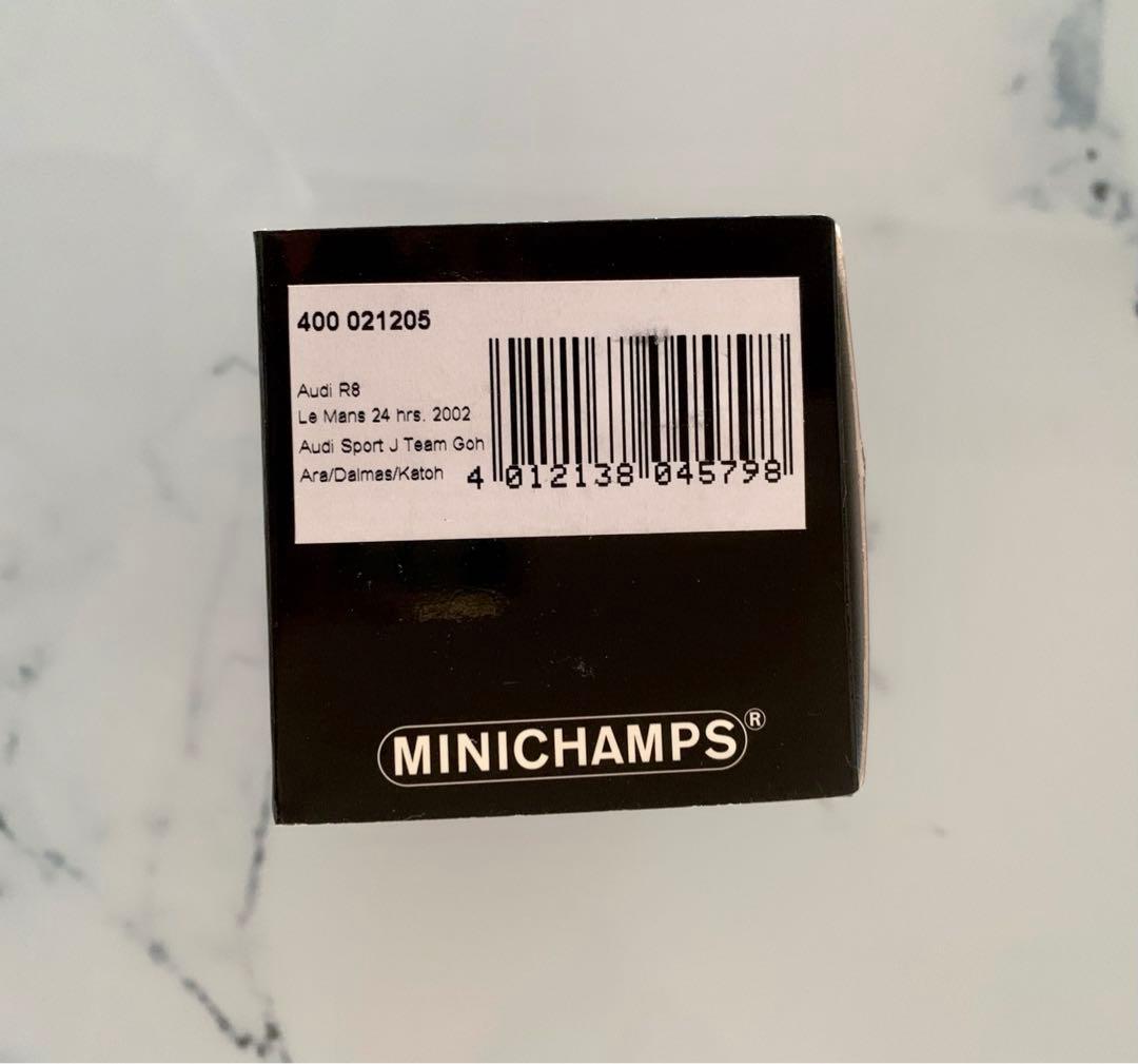 MINICHAMPS Audi R8 サイン入り