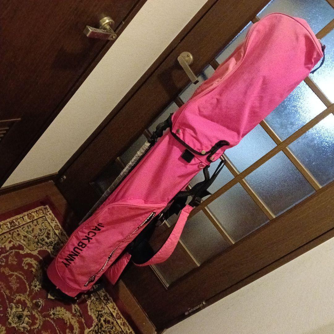 jackbunnyレディースキャディバックピンク