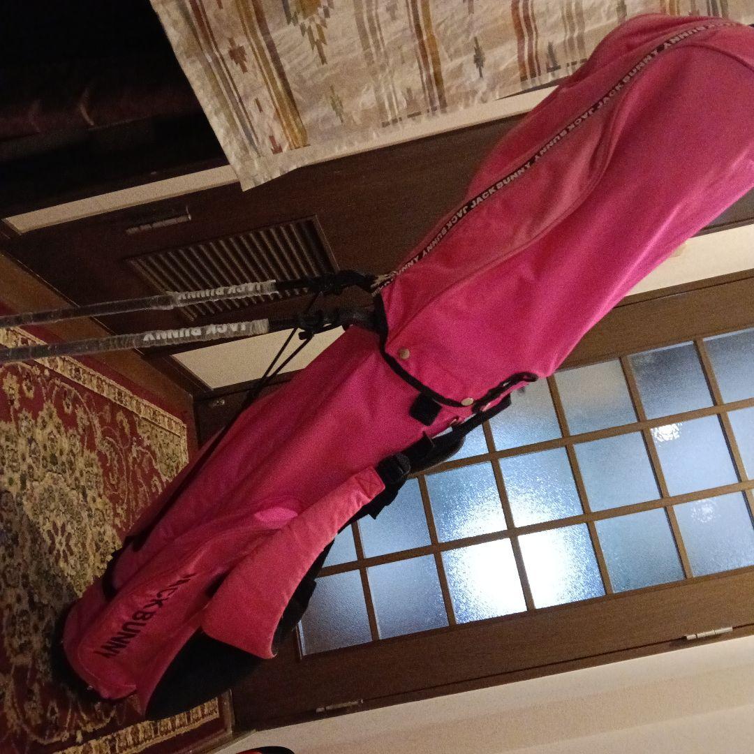 jackbunnyレディースキャディバックピンク