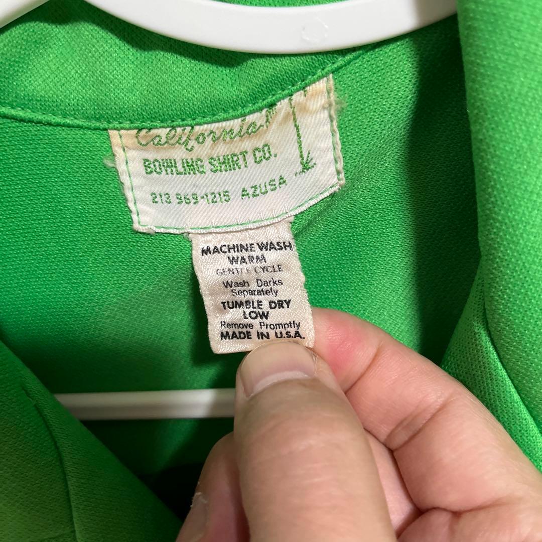 60'sCalifornia Bowling Shirt Coボウリングシャツ
