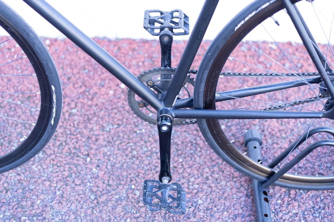 Fuji Feather（ピストバイク）マットブラック　2021年　540mm