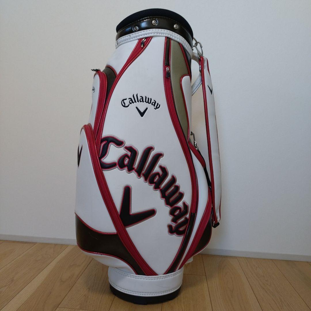 Callaway キャディバッグ ホワイト/レッド