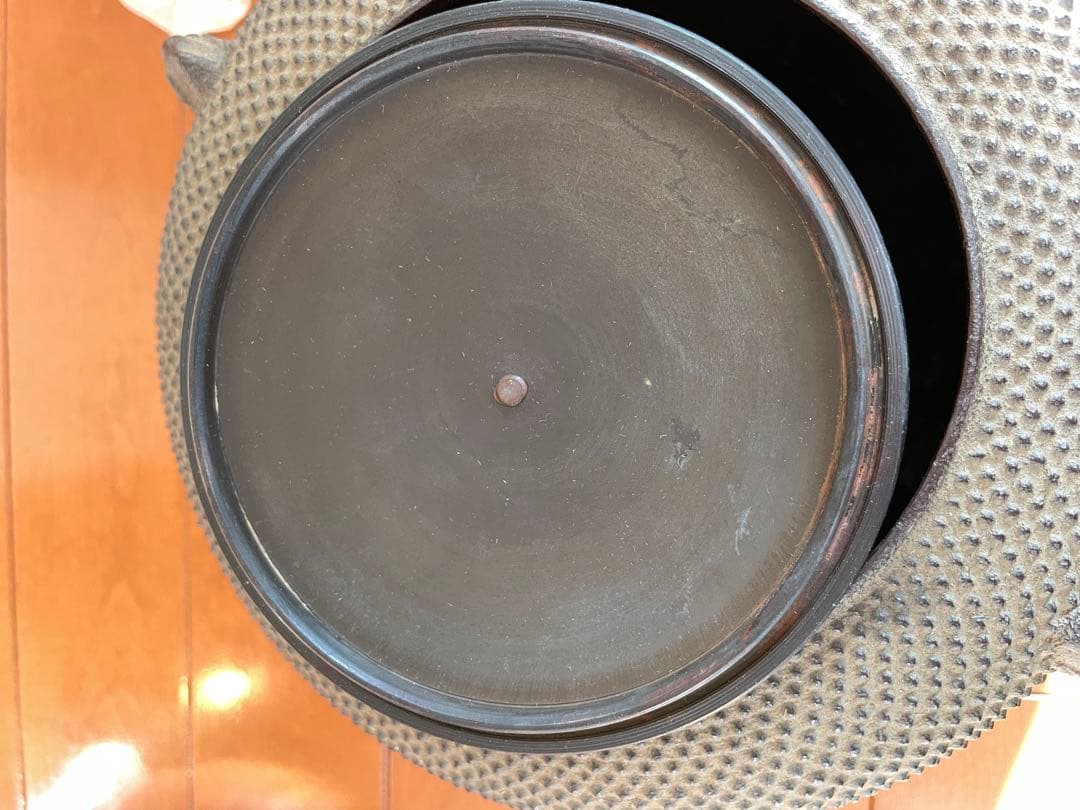 風炉 茶釜 唐銅鬼面風炉釜 敷板 底瓦 茶道具 お点前道具