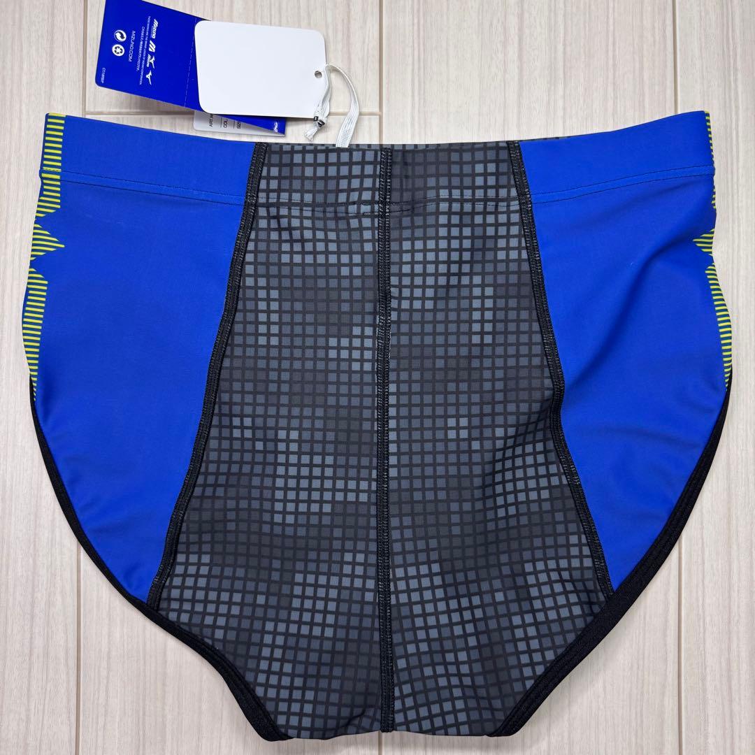 ミズノ　女子陸上レーシングショーツ　3XLサイズ　ブラック×ブルー×イエロー