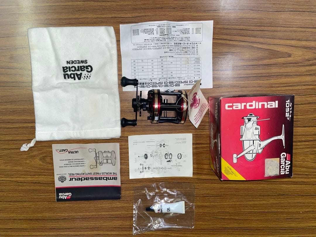 超レアAbu Garcia アンバサダー5500-C3 2 SPEED未使用！！