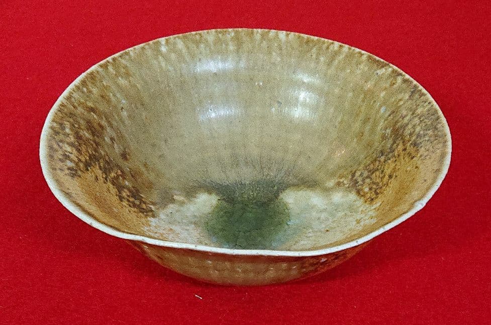 信楽 高橋登美雄造 平茶碗