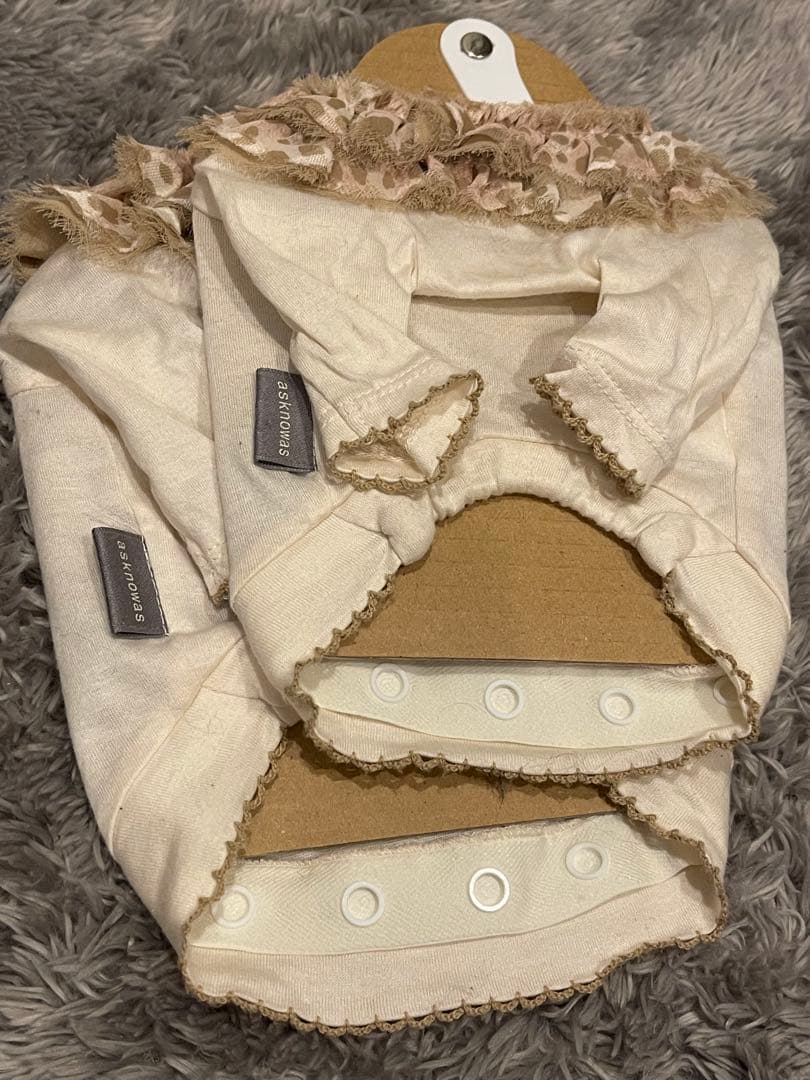 As know as de wan チュール襟シャツ2枚セット