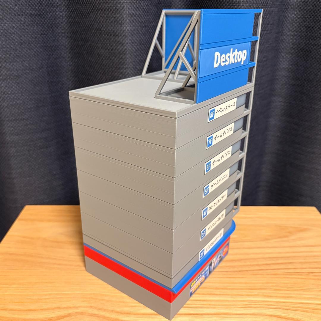 Nゲージ 家電量販店A（完成品）模型 ストラクチャー