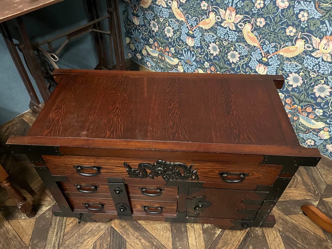 民芸調家具 和箪笥 からくり箪笥 インテリア 日本 昭和レトロ 和 アンティーク