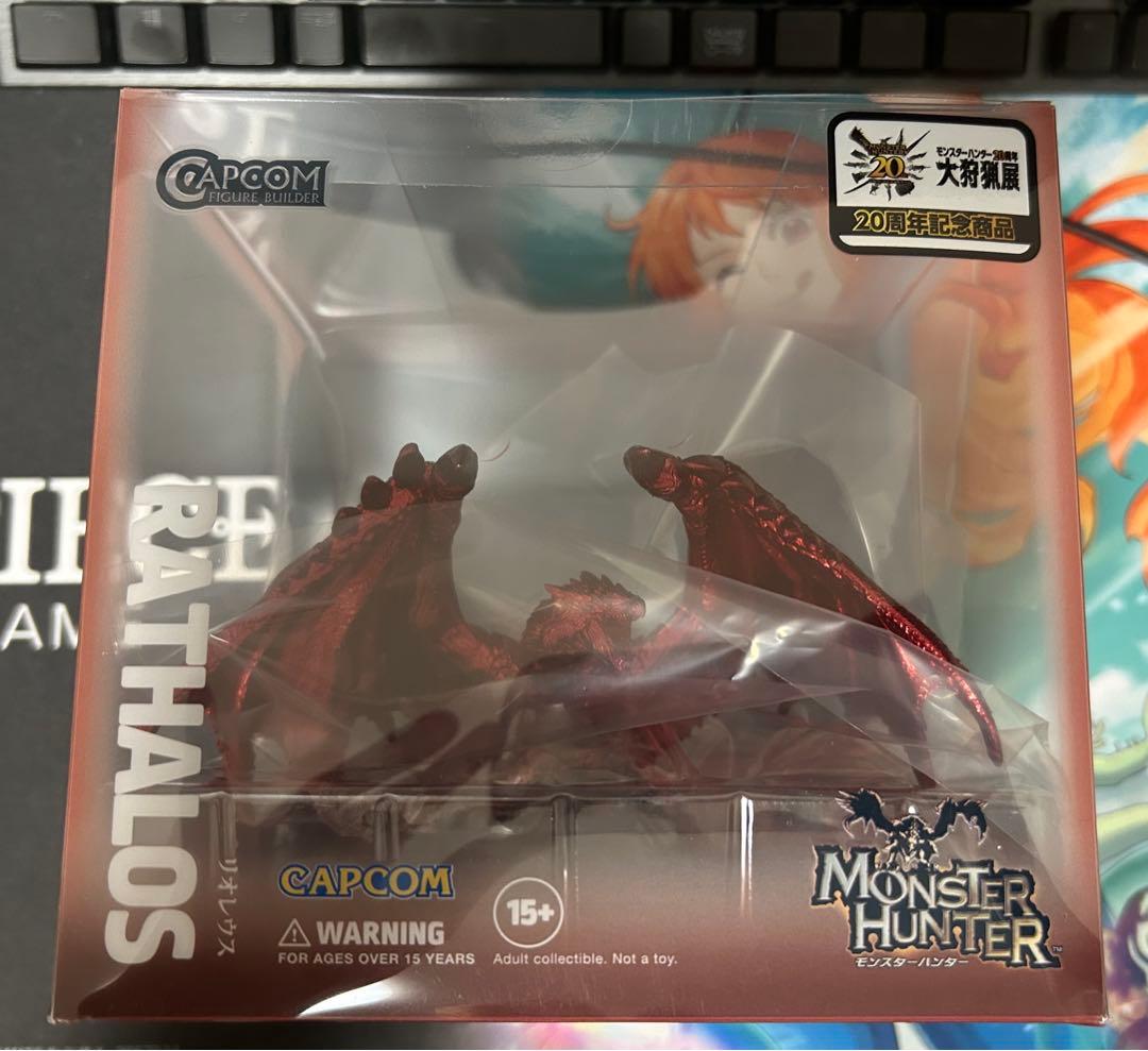 モンハン　大狩猟展　限定フィギュア　火竜　リオレウス　20周年　メタリックVer