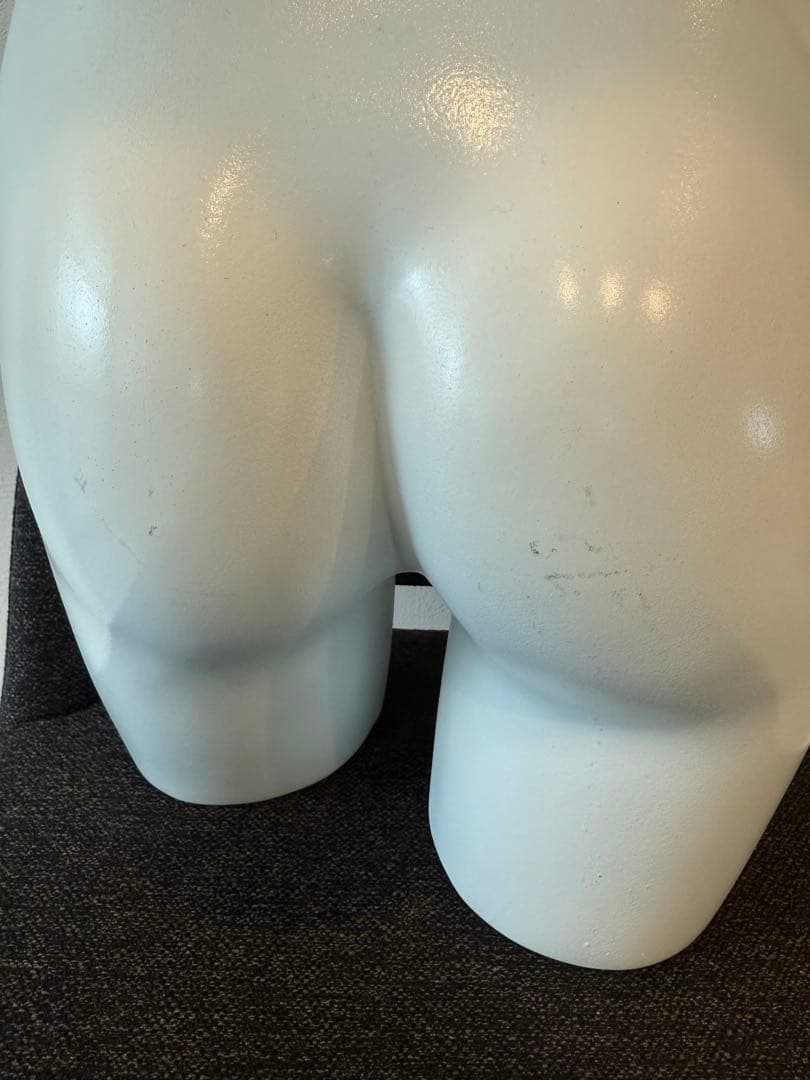 卓上トルソー 女性 上半身 ホワイト