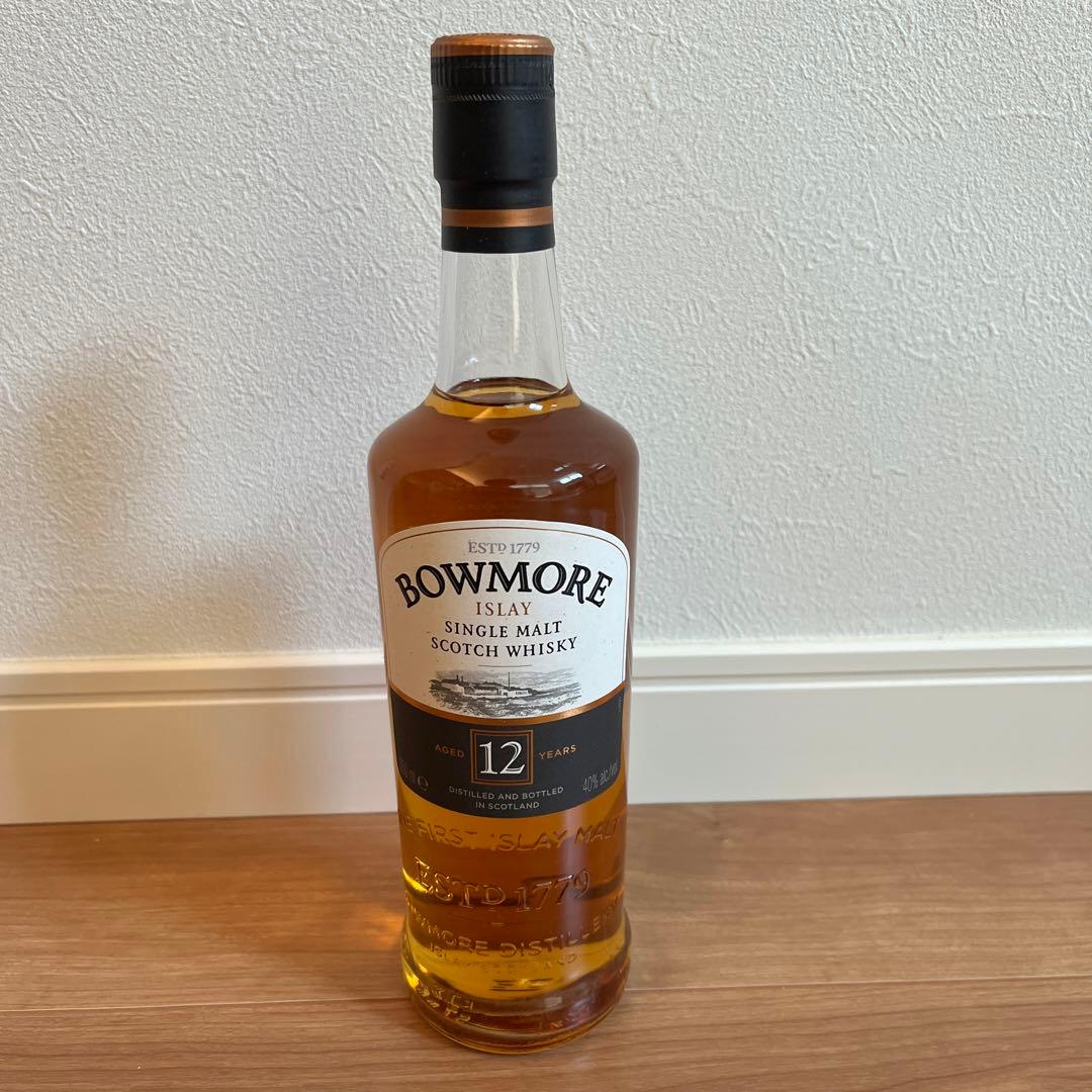 ボウモア　12年　350ml 旧ラベル　未開封品