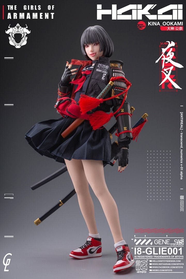 i8toys i8-GLIE001夜叉 大神公奈 1/6 KINA OOKAMI