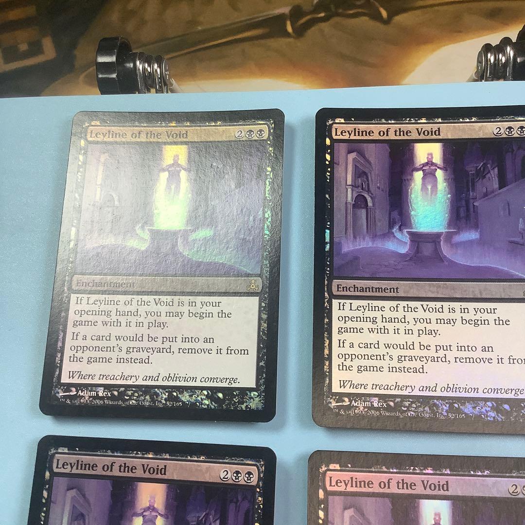 虚空の力線/Leyline of the Void GPT英語foil4枚セット