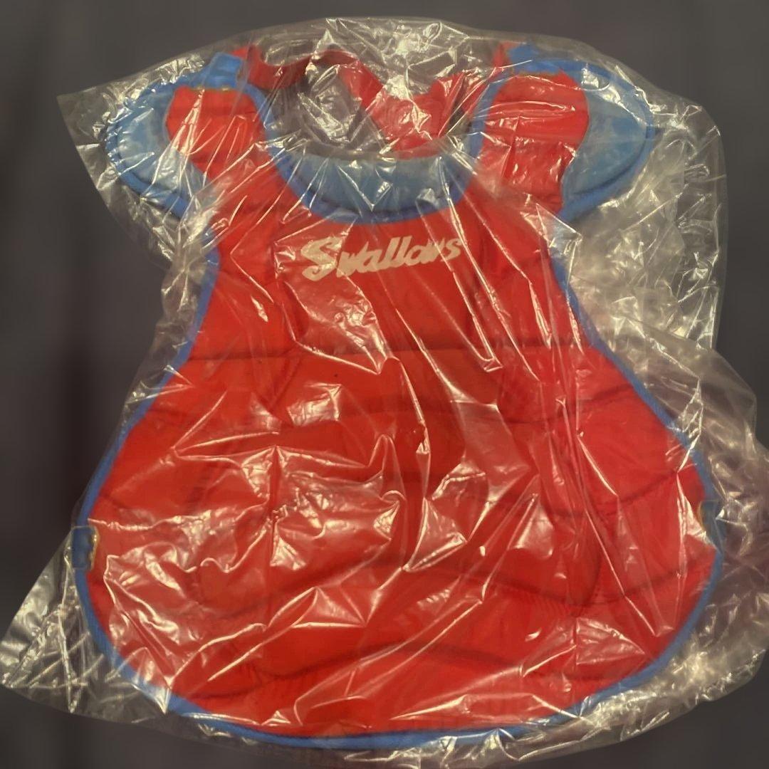 古田敦也　東京ヤクルトスワローズ　マスク　プロテクター　実使用　古田　ヤクルト