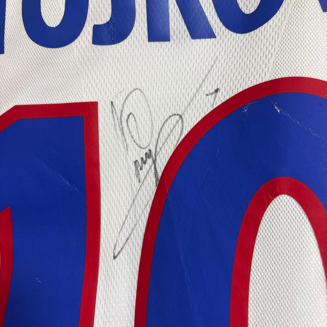 adidas STOJKOVIĆ サイン入りゲームシャツ10番