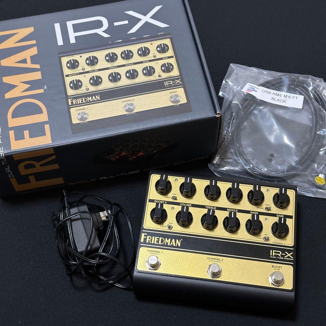 ★動作確認済★ Friedman IR-X Dual Tube Preamp
