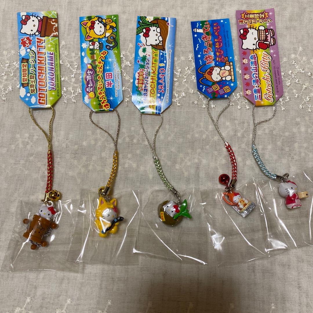 ハローキティ ご当地限定ストラップ シャープペンシル　チャーム　12個セット
