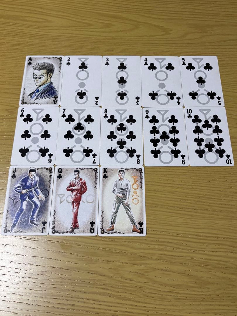 HUNTER×HUNTER ハンター協会公認トランプ　ゴールド　ハンターハンター
