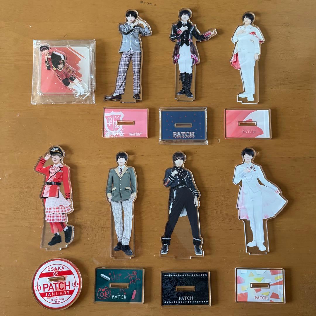 パンダドラゴン パラゴン ぱっち アクリルスタンド アクスタ