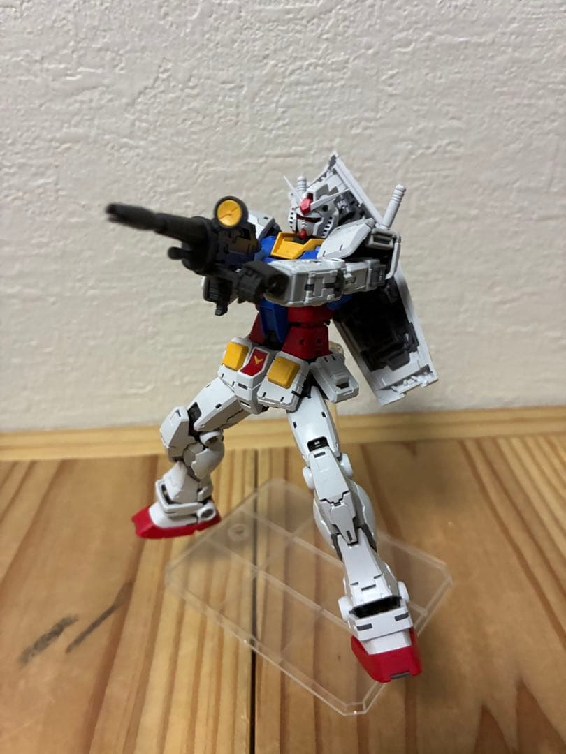 RGジオング スペシャルコーティング RGガンダムVer2.0 組み立て済み