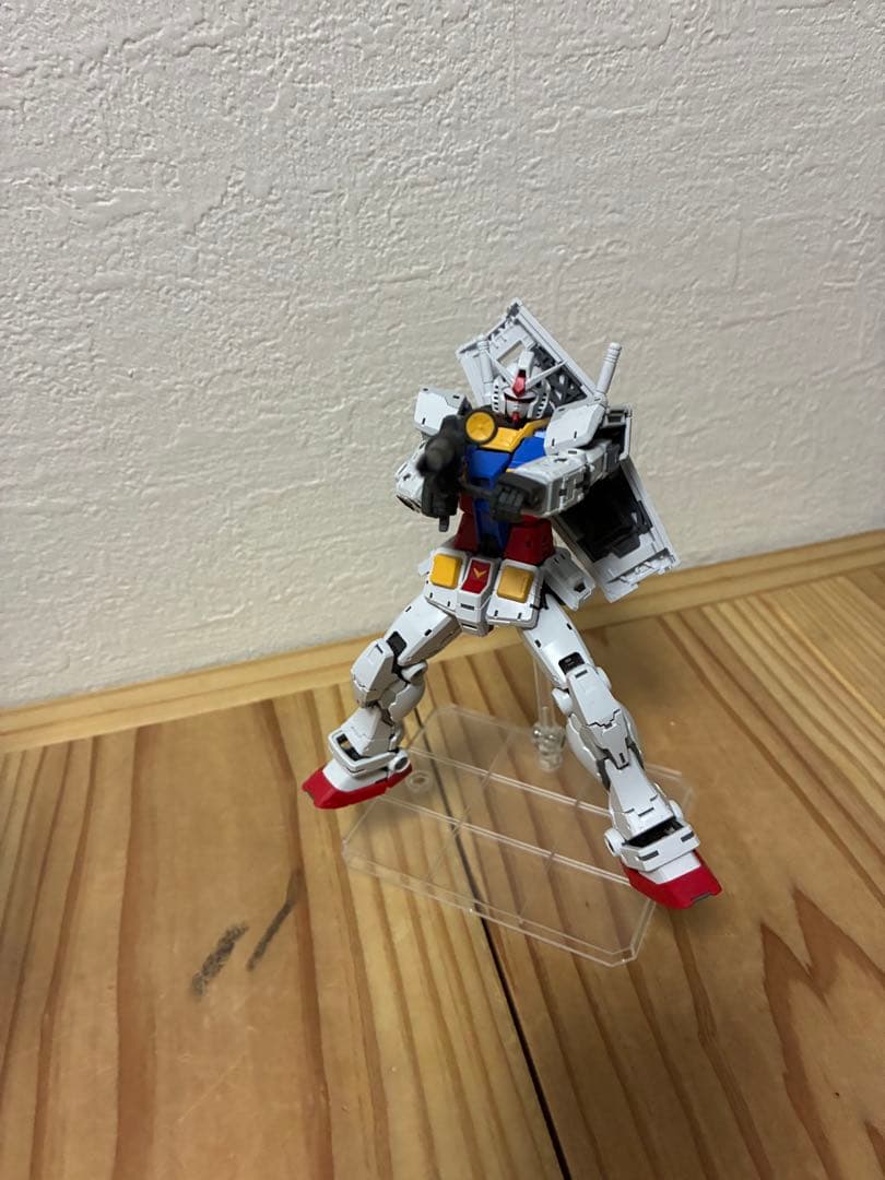RGジオング スペシャルコーティング RGガンダムVer2.0 組み立て済み