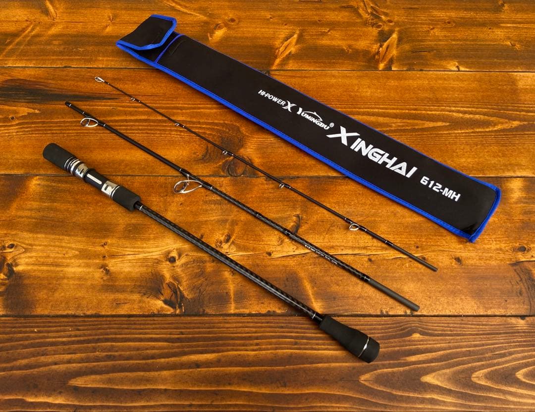 ジギングセット　5000番リール　3Pパックロッド　スロージギング　スピニング