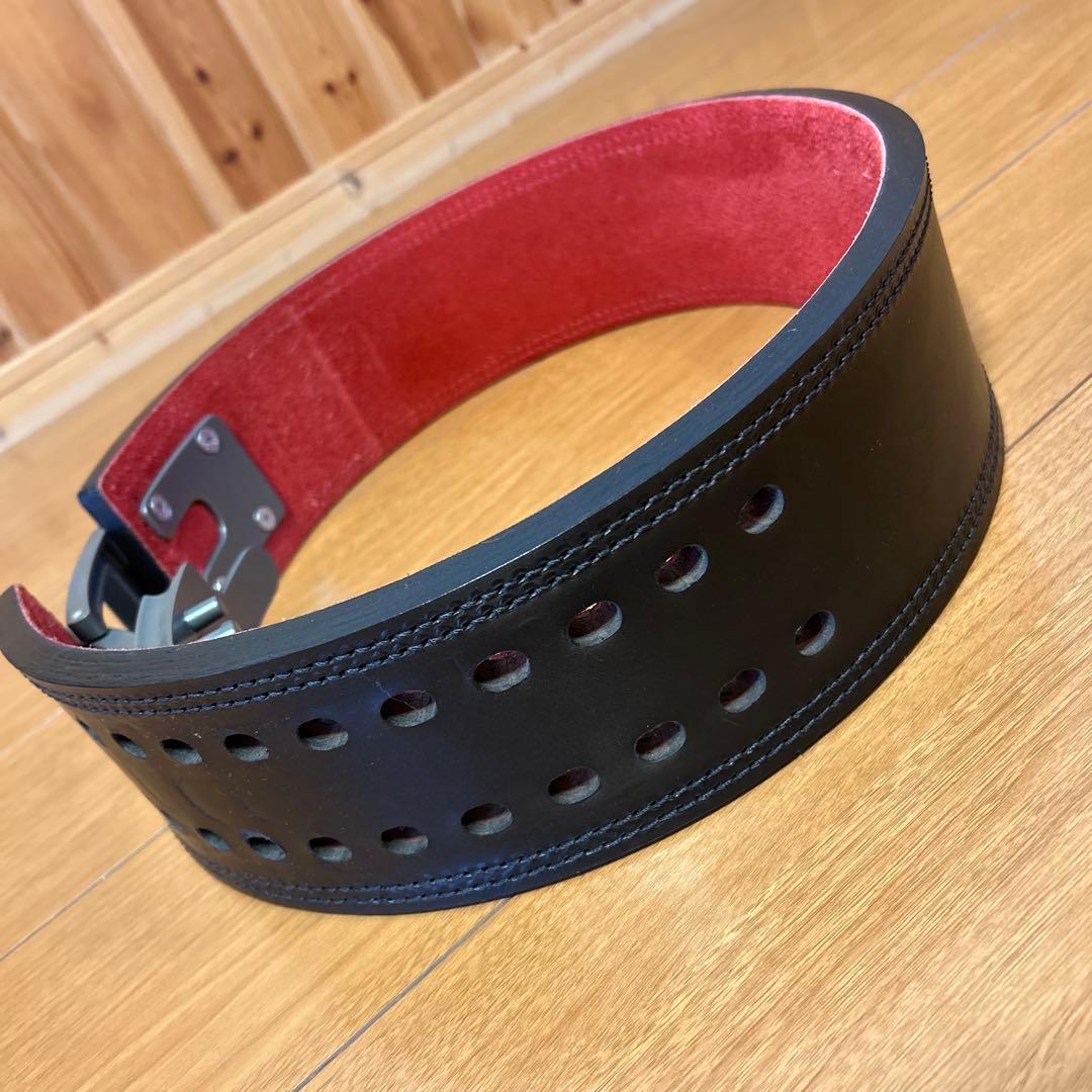 ★超美品！Lサイズ SBD トレーニングパワーベルト 腹圧ベルト 13㎜