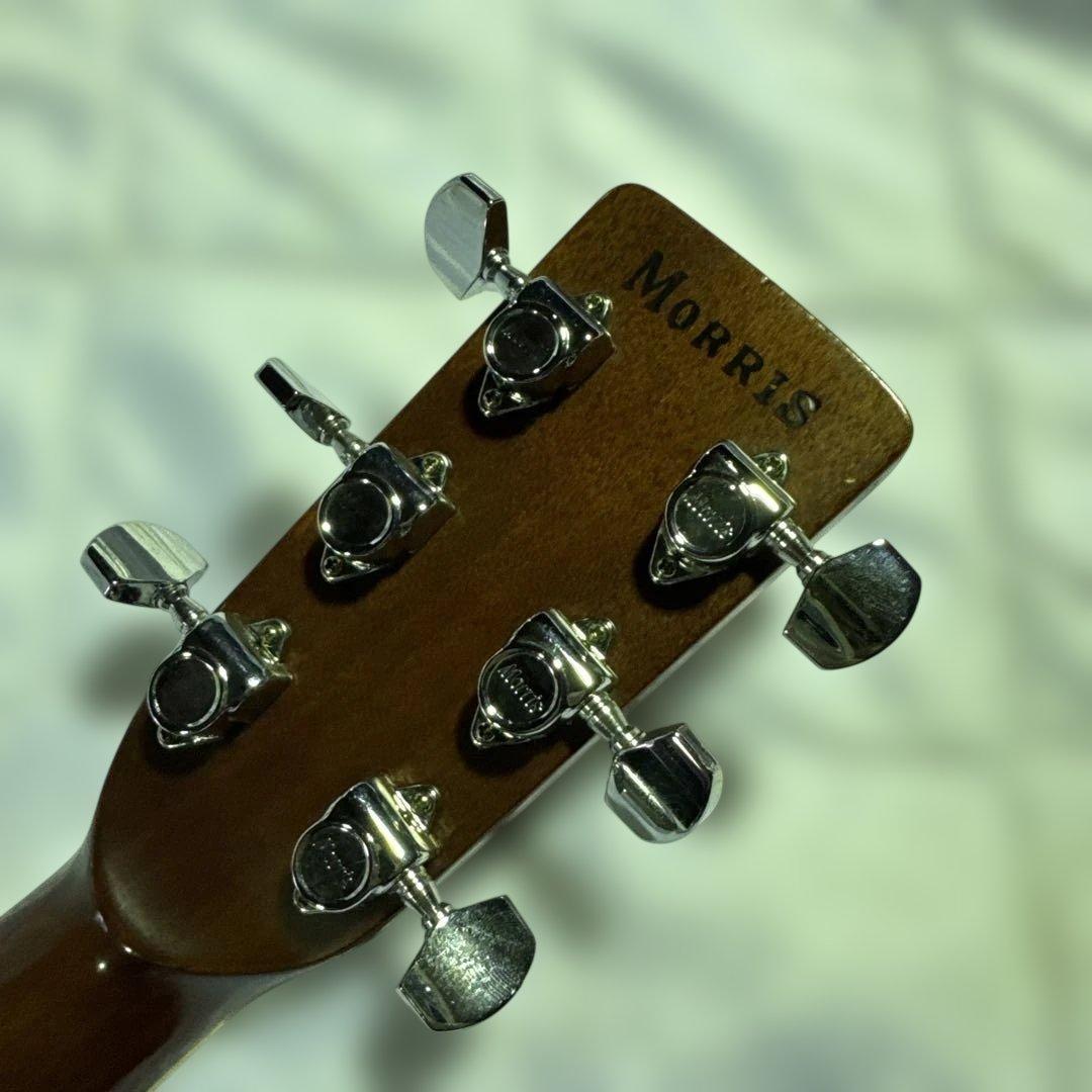 Morris アコースティックギター　w-25 ソフトケース付き