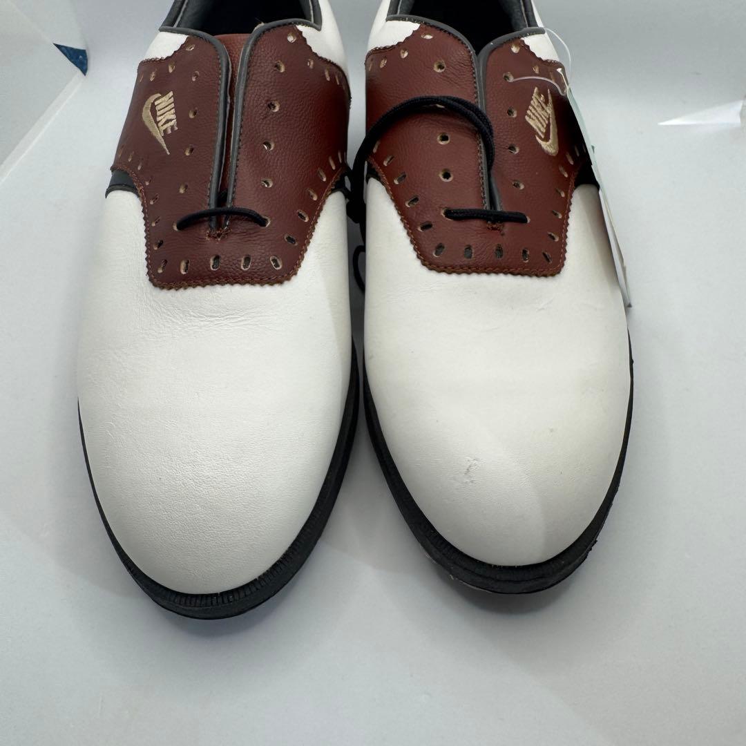 NIKE ナイキ　ゴルフ　サドルシューズ　スパイク　7EE 約25.5センチ