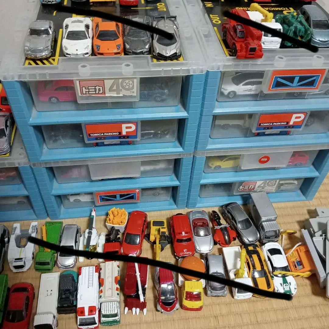トミカ 199台まとめ売り トミカ収納駐車場